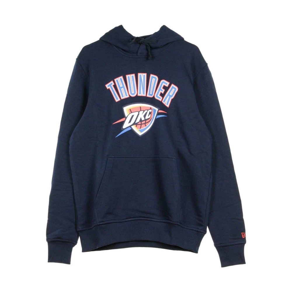 New era Team Logo Hoodie in Obsidian Blue Heren