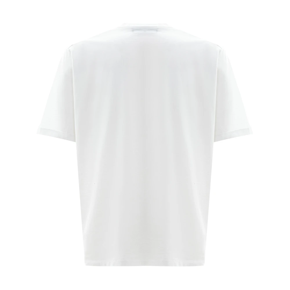 Dsquared2 Katoen Logo T-Shirt White Heren