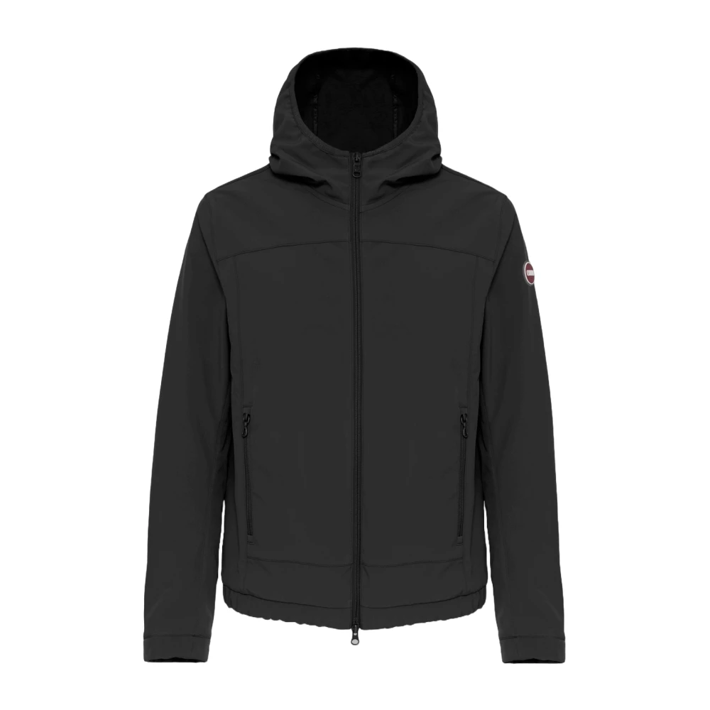 Colmar Zwarte Jassen met Ritssluiting Black Heren