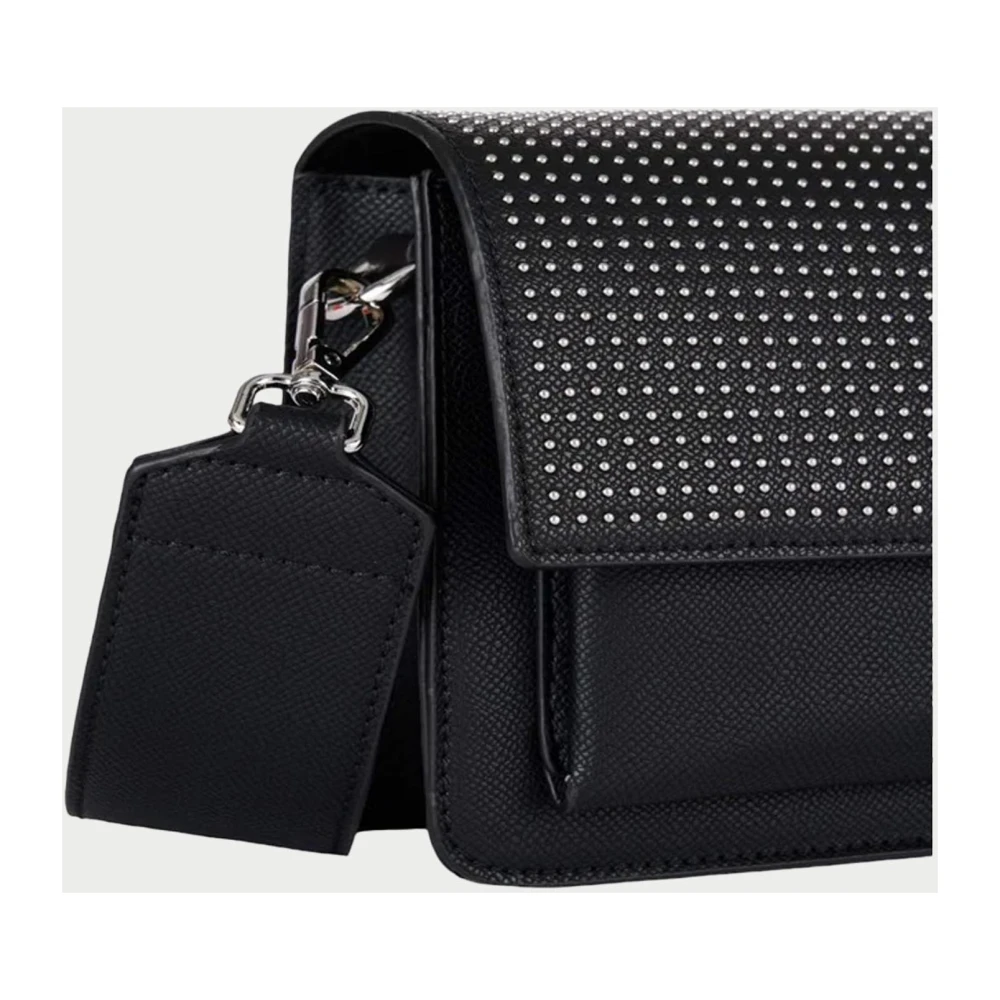 John Richmond Studded Schoudertas in Zwart Black Dames