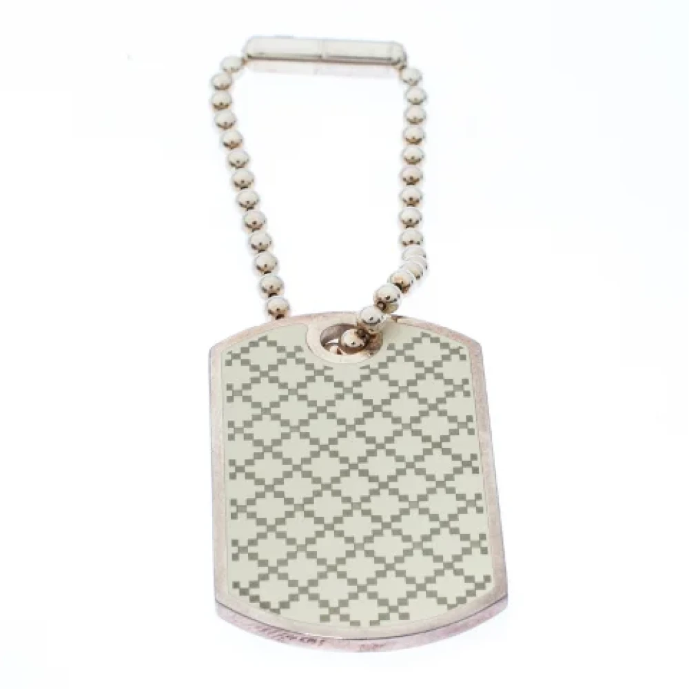 Gucci Vintage Pre-owned Fabric key-holders Gray Dames