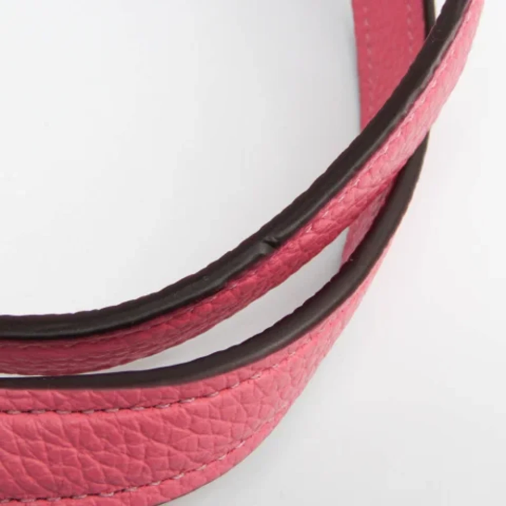 Coach Pre-owned Leather shoulder-bags Pink Dames