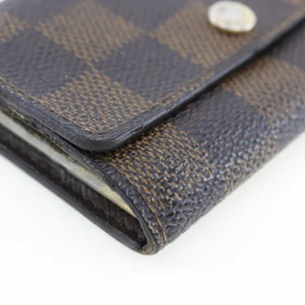 Louis Vuitton Vintage Pre-owned Canvas key-holders Brown Dames