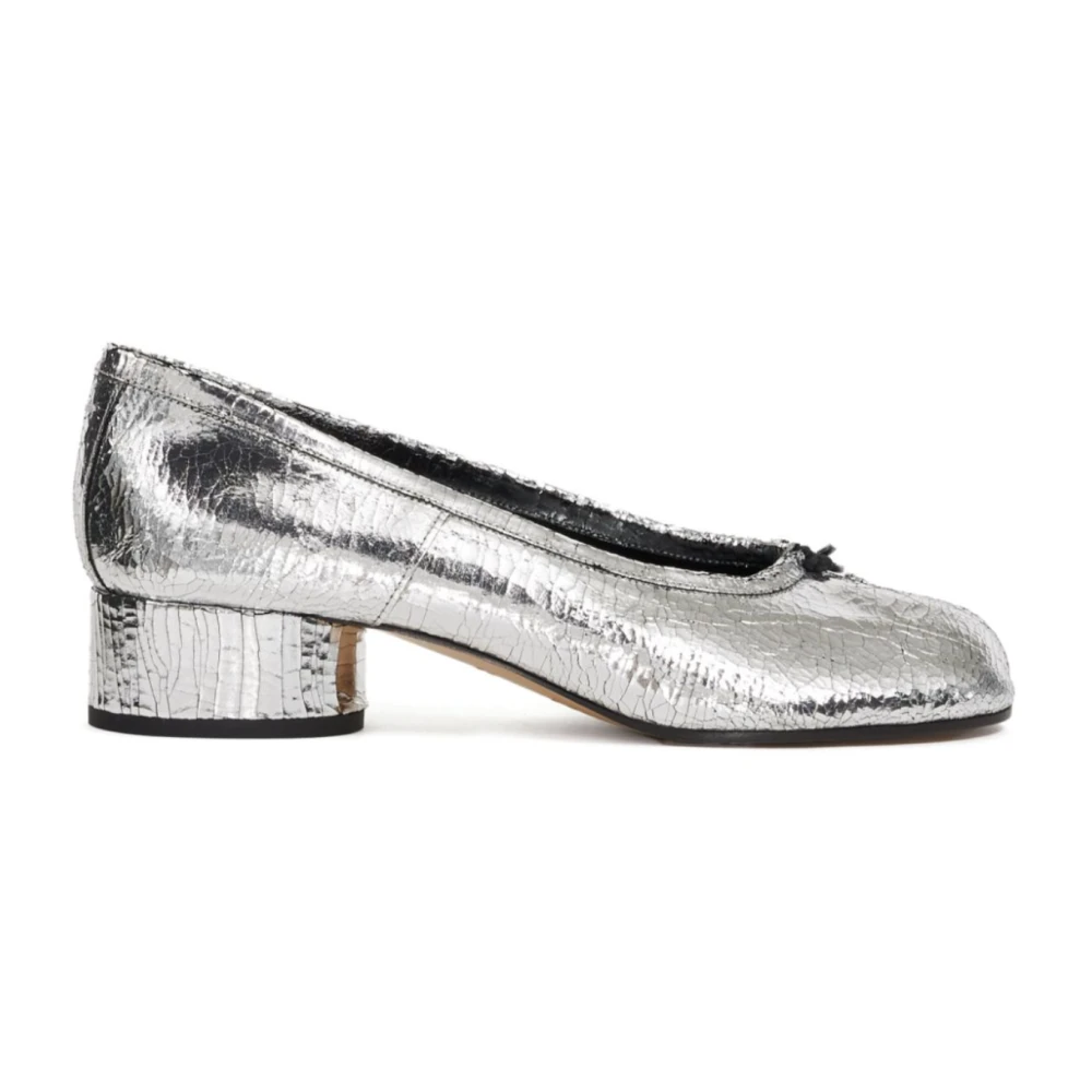 Maison Margiela Tabi Ballerina Skor Gray, Dam