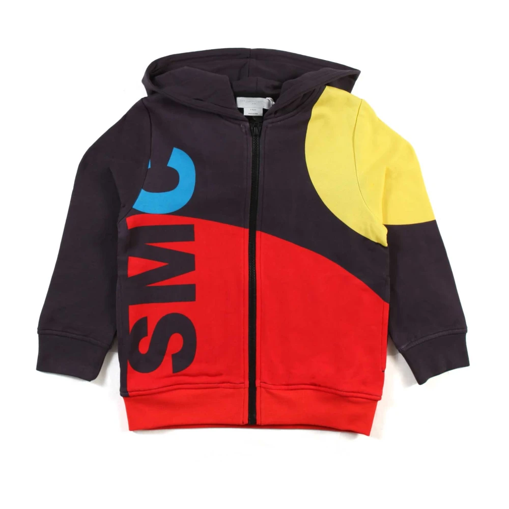 Stella Mccartney Men's Red Pure Cotton Hooded Sweatshirt