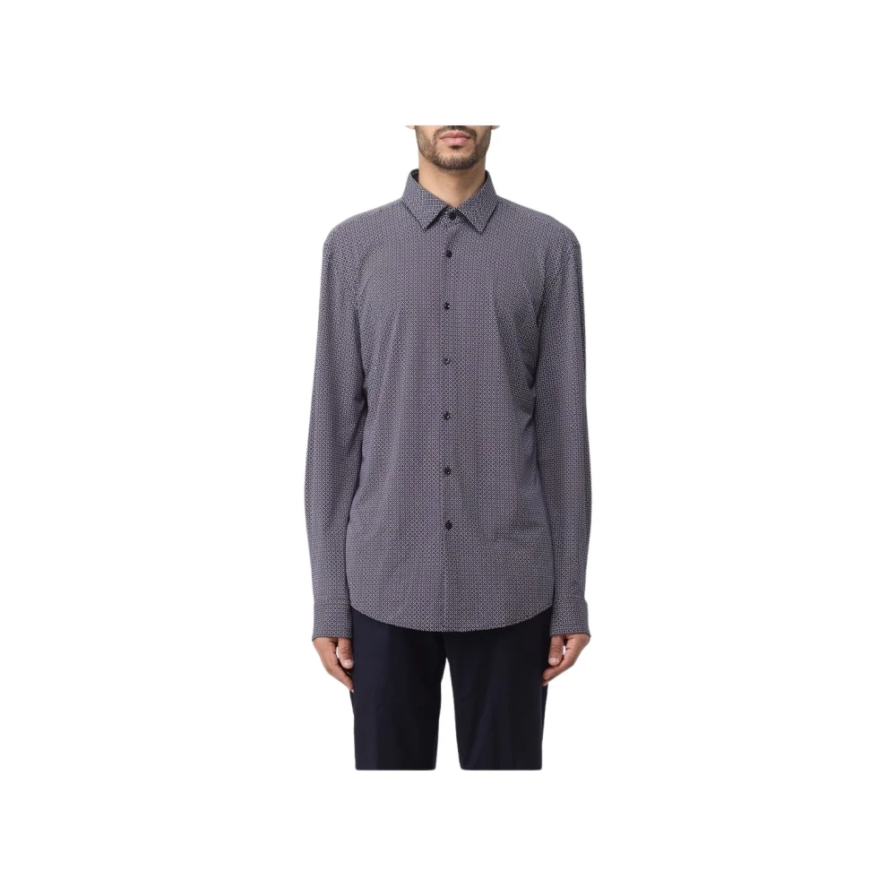 Hugo Boss Klassiek Herenoverhemd Multicolor Heren