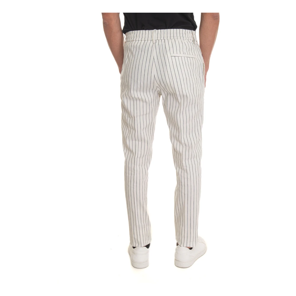 Berwich Spiaggia trousers with lace tie White Heren