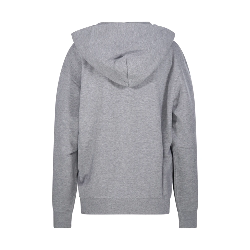 Gucci Reguliere Sweatshirt Hoodie Grijs Melange Gray Dames