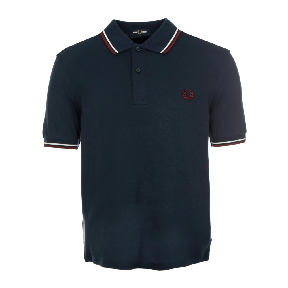 Fred Perry Klassieke Piqué Polo Shirt Blue Heren