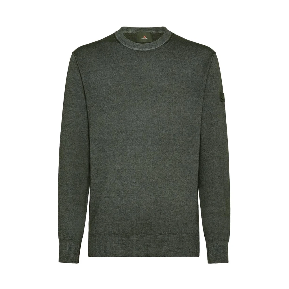 Peuterey Merinowoltruien en gebreide kleding Green Heren