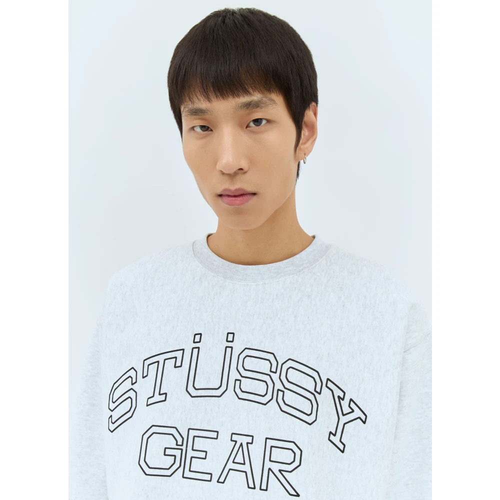 Stüssy Crewneck Sweatshirt Gray Heren