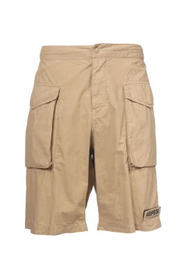 Cargo Cotton Bermuda Shorts