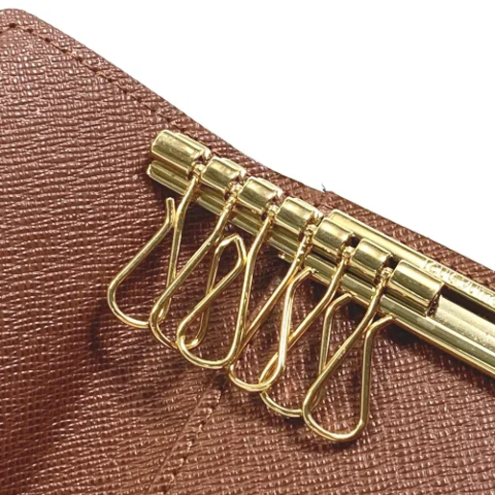 Louis Vuitton Vintage Pre-owned Canvas wallets Brown Dames