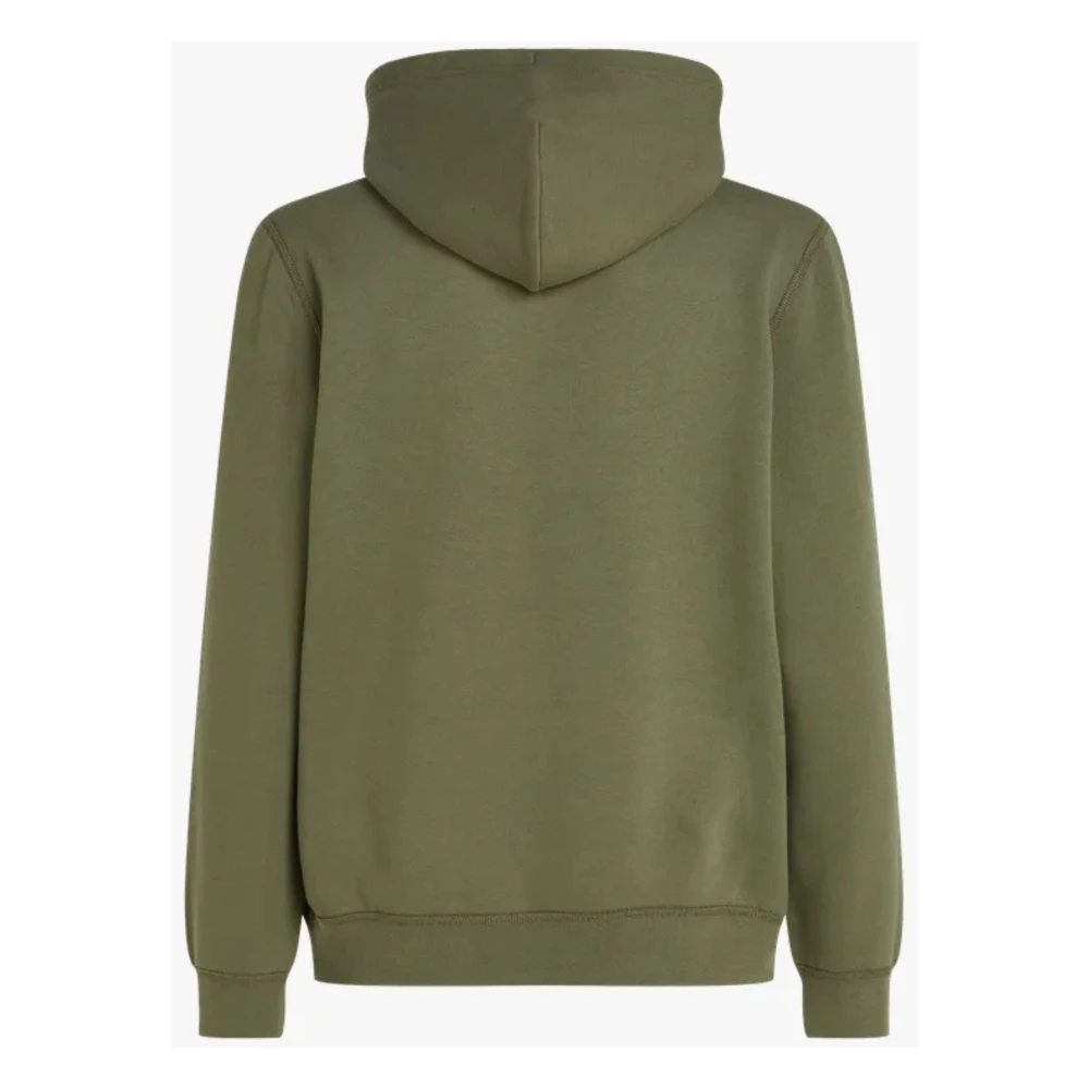 Tommy Hilfiger Essentiële Fleece Hoody voor Heren Green Heren