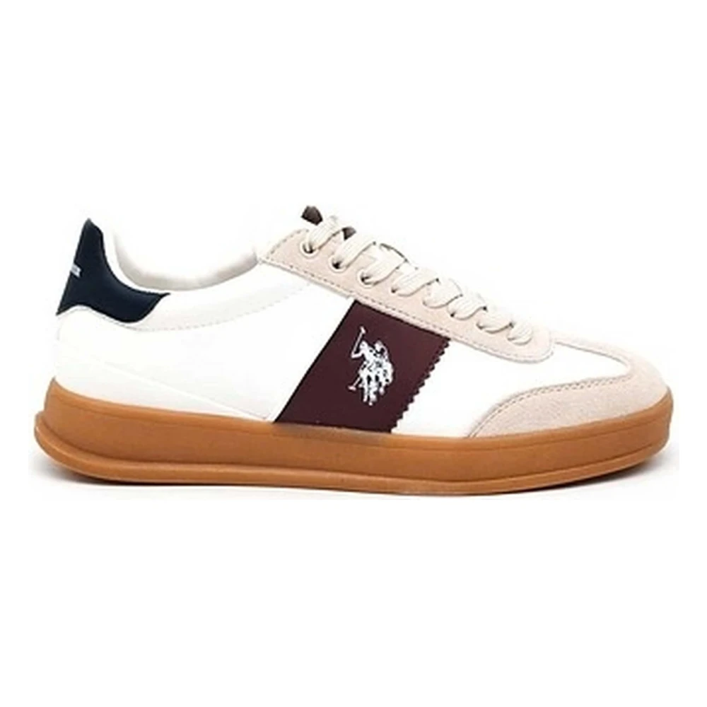 U.s. Polo Assn. Multicolor Sneakers, Male, 8 Uk, Shoes