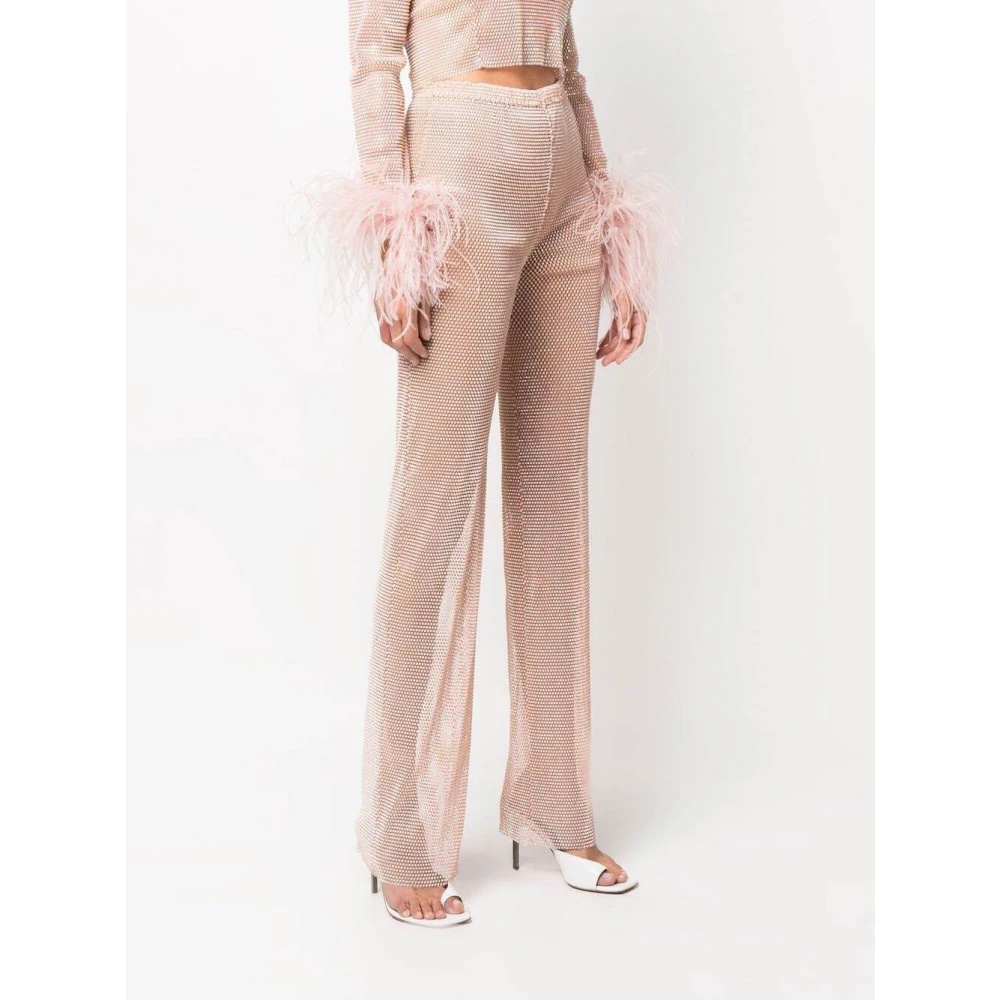 Santa Brands Wide Trousers Pink Dames