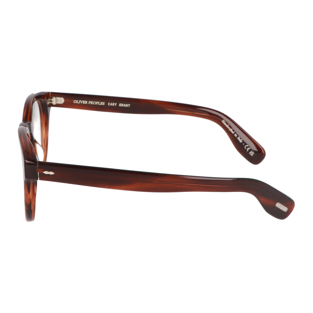 Oliver Peoples Klassieke ronde montuurbril Brown Unisex