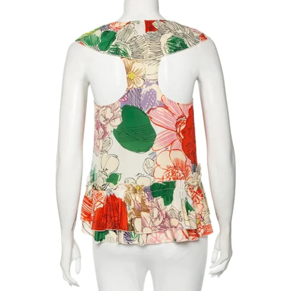 Stella McCartney Pre-owned Silk tops Multicolor Dames