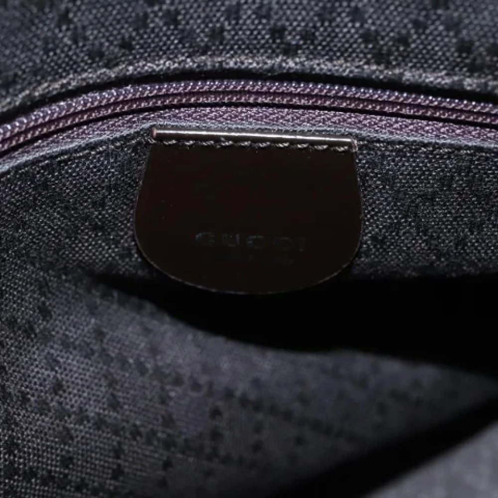 Gucci Vintage Pre-owned Fabric gucci-bags Brown Dames