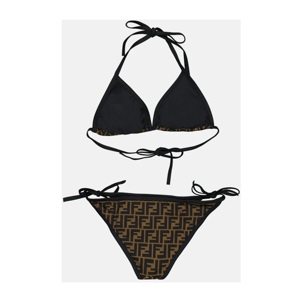 Fendi Bikini Brown Dames