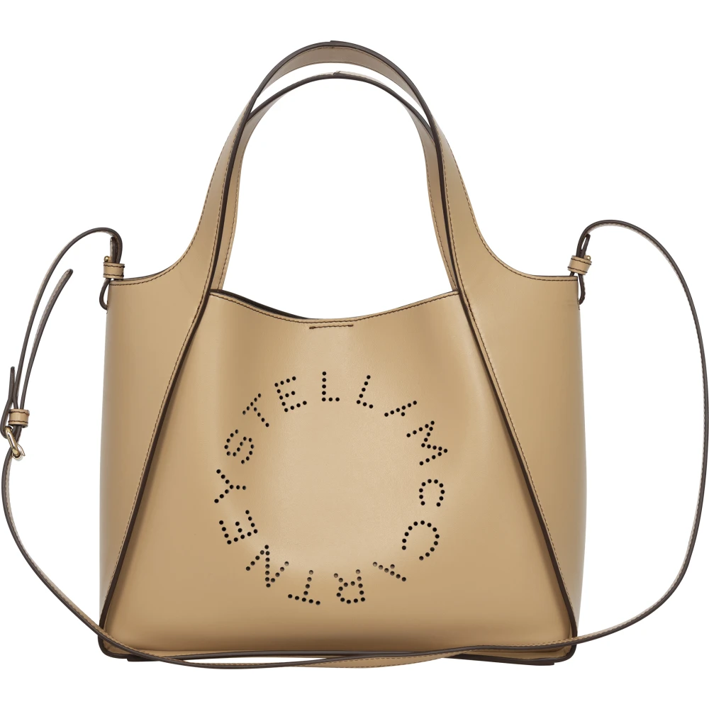 Stella Mccartney Alter Mat Crossbody Tas Fawn Brown Dames