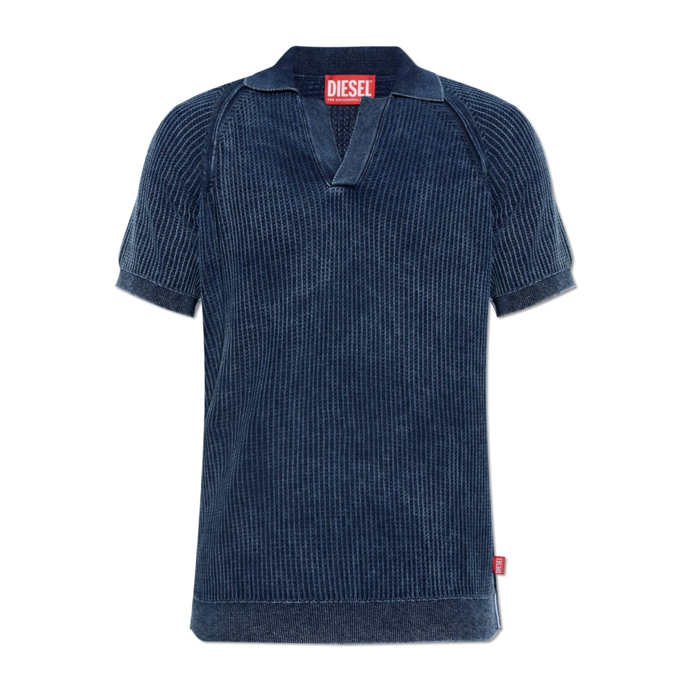 Diesel Herren Blau Oberteile, Mgröße:
