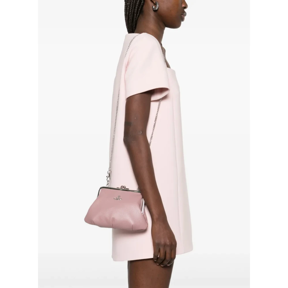 Vivienne Westwood Roze Frame Portemonnee voor Oma Pink Dames