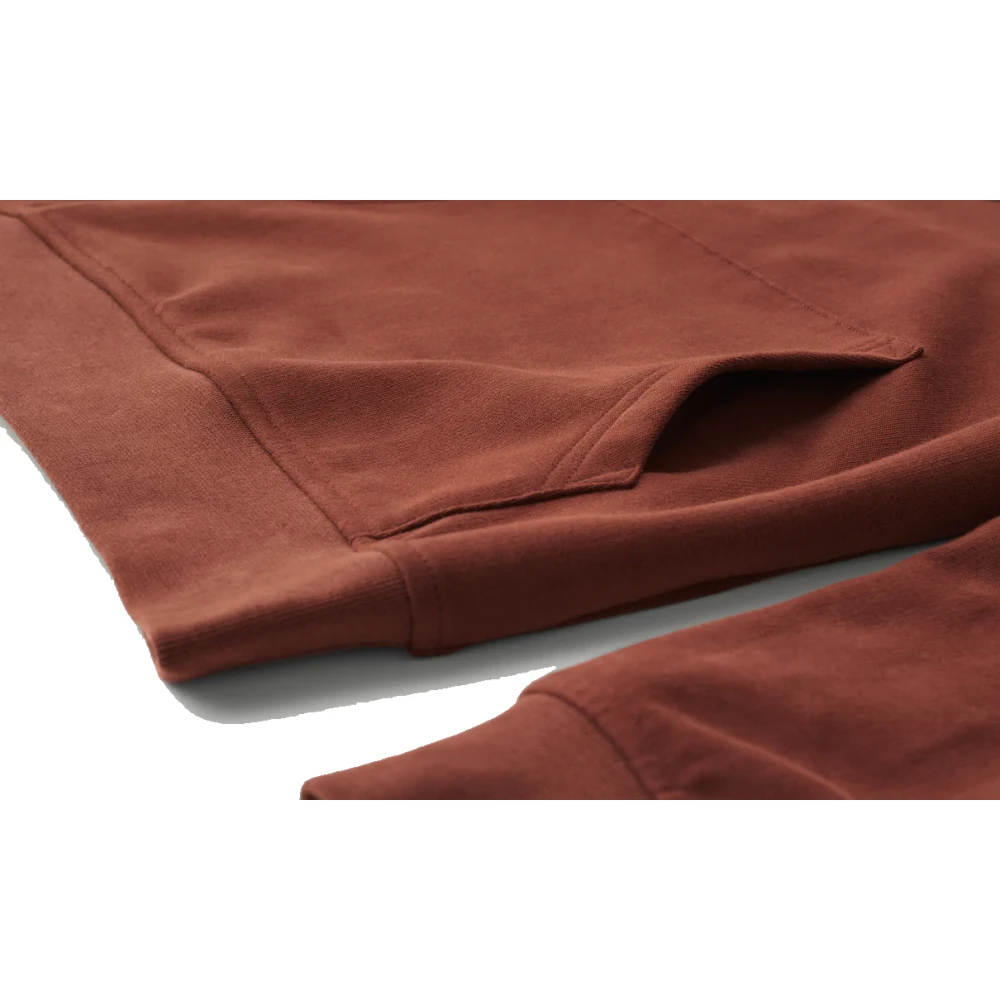Belstaff Signature Sweatshirt Hoodie Deep Copper Red Heren