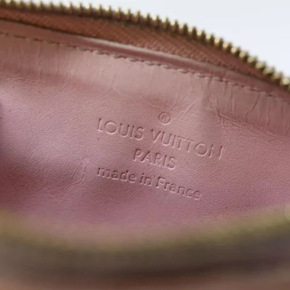 Louis Vuitton Vintage Pre-owned Leather wallets Pink Dames