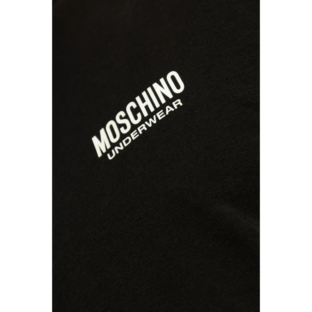 Moschino T-shirt uit de ondergoedlijn Black Heren