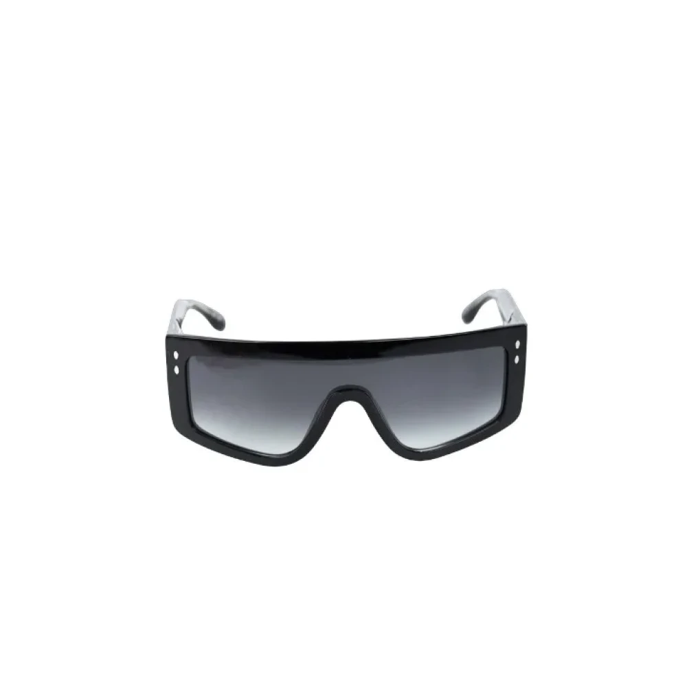 Isabel Marant Pre-owned Plastic sunglasses Black Dames