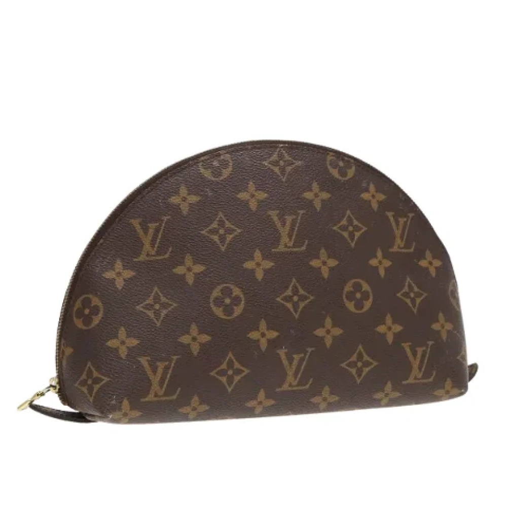 Louis Vuitton Vintage Pre-owned Canvas pouches Brown Dames