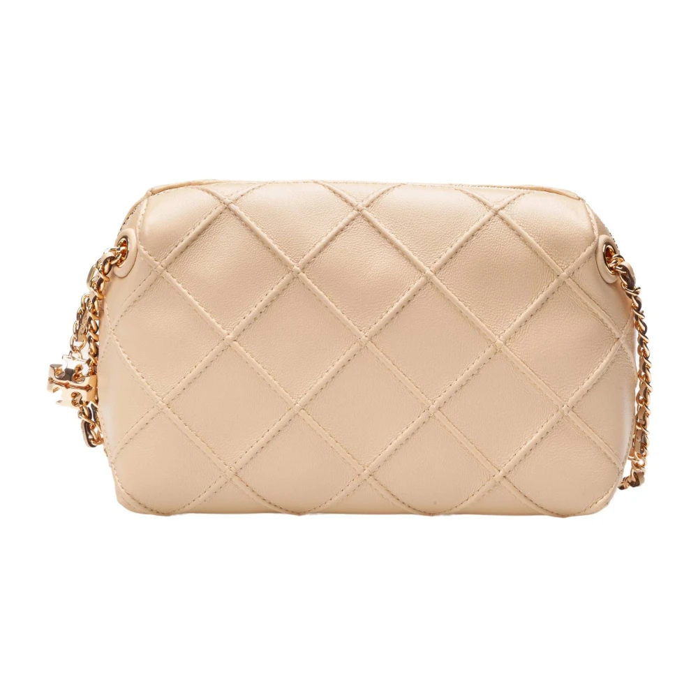 Tory Burch Donna Beige - Fleming Small Shoulder Bag - Bags - One Size - Immagine 10