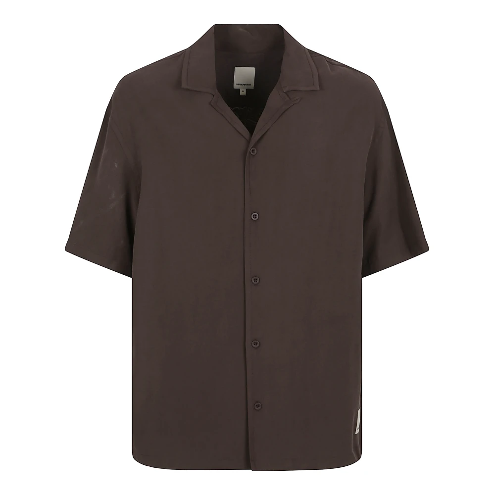 Shirts > Short Sleeve Shirts - - Emporio Armani - Modalova