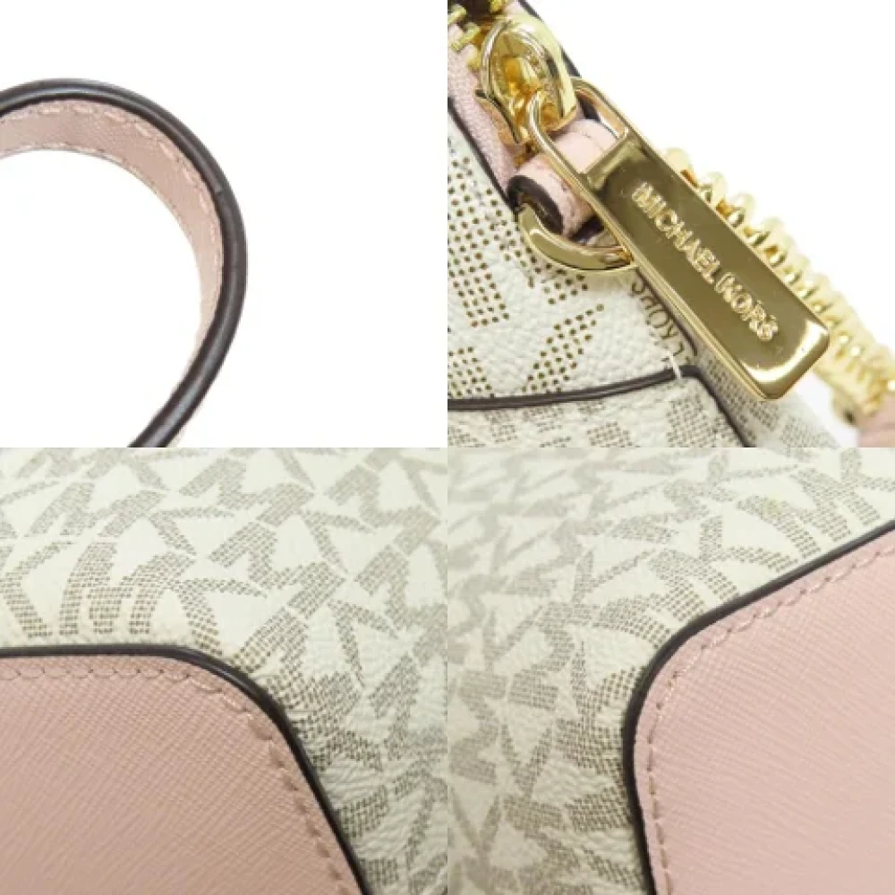 Michael Kors Pre-owned Plastic shoulder-bags White Dames