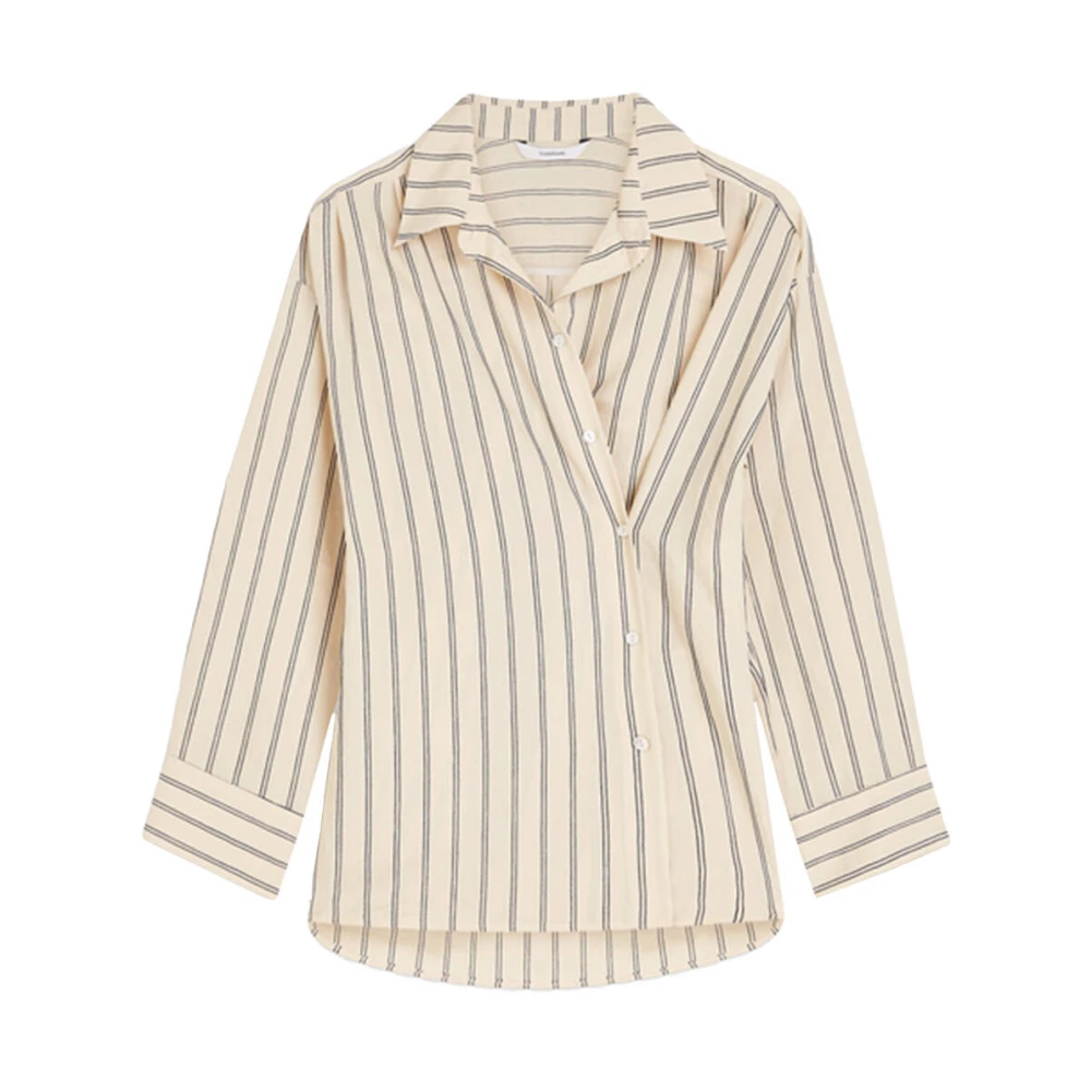 Summum Woman Beige Blouse Lange Mouw 2S3455-12374 - Female - Shirts - Xl - Blouses & Shirts