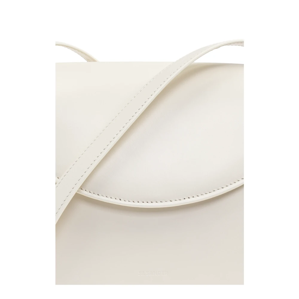 Jil Sander Schoudertas Munt Beige Dames
