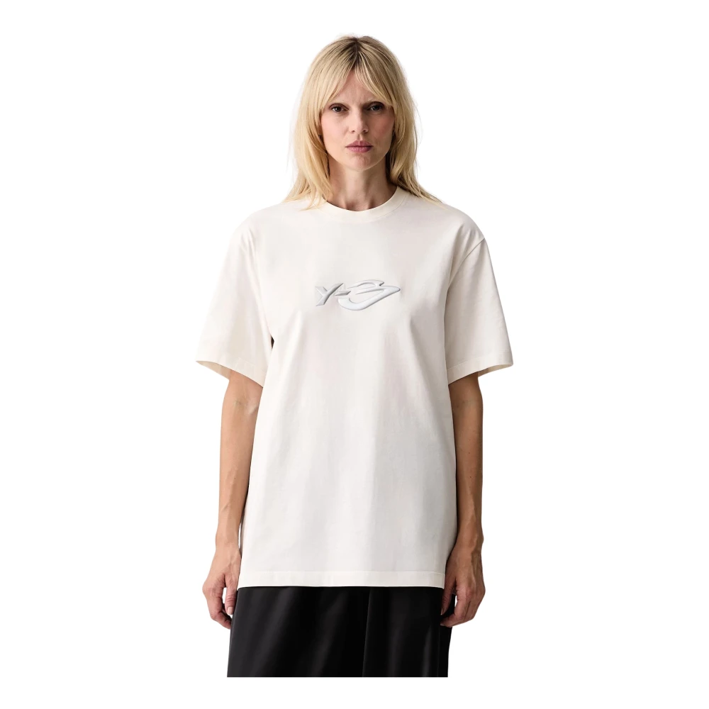 Y-3 Donna Beige Top, S, New,