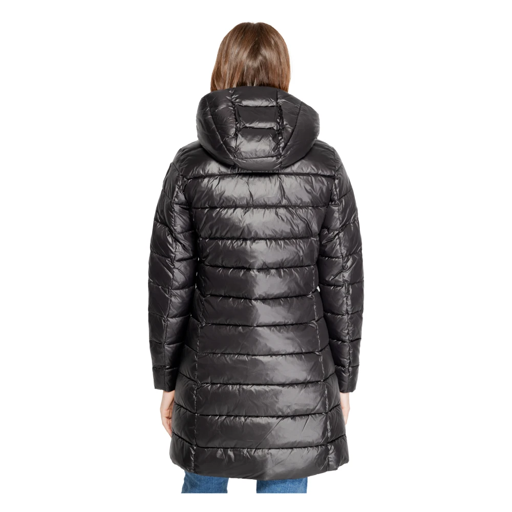 Blauer Damesjassen en Mantels Collectie Black Dames