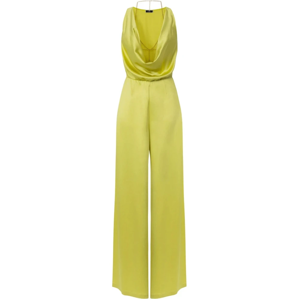 Elisabetta Franchi Suits Yellow Dames