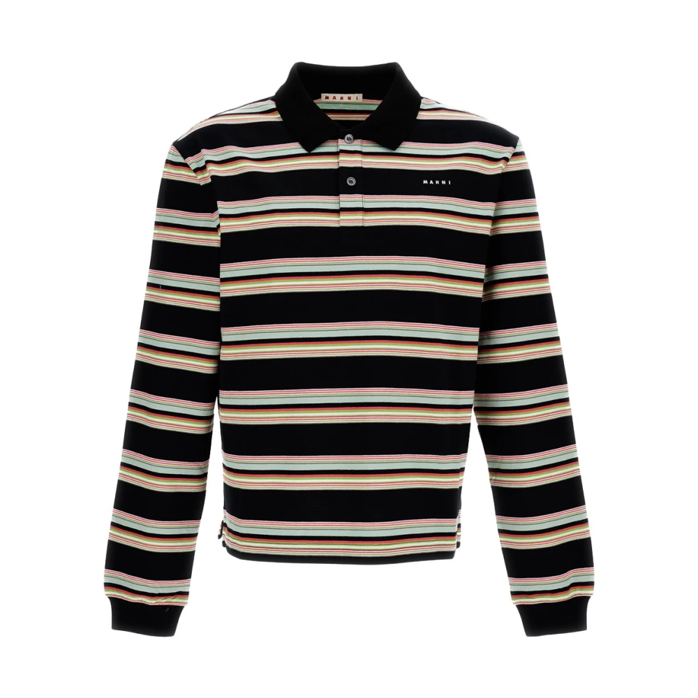Marni Multicolor Polo - Male - Polo Shirts - M - Tops