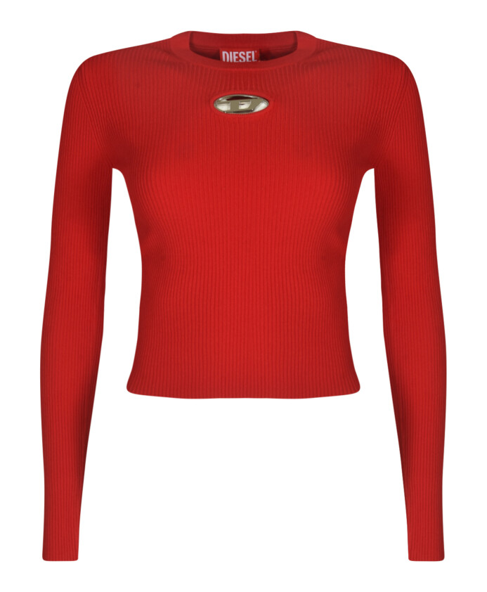 top-en-maille-cotelee-melange-viscose-avec-oval-d