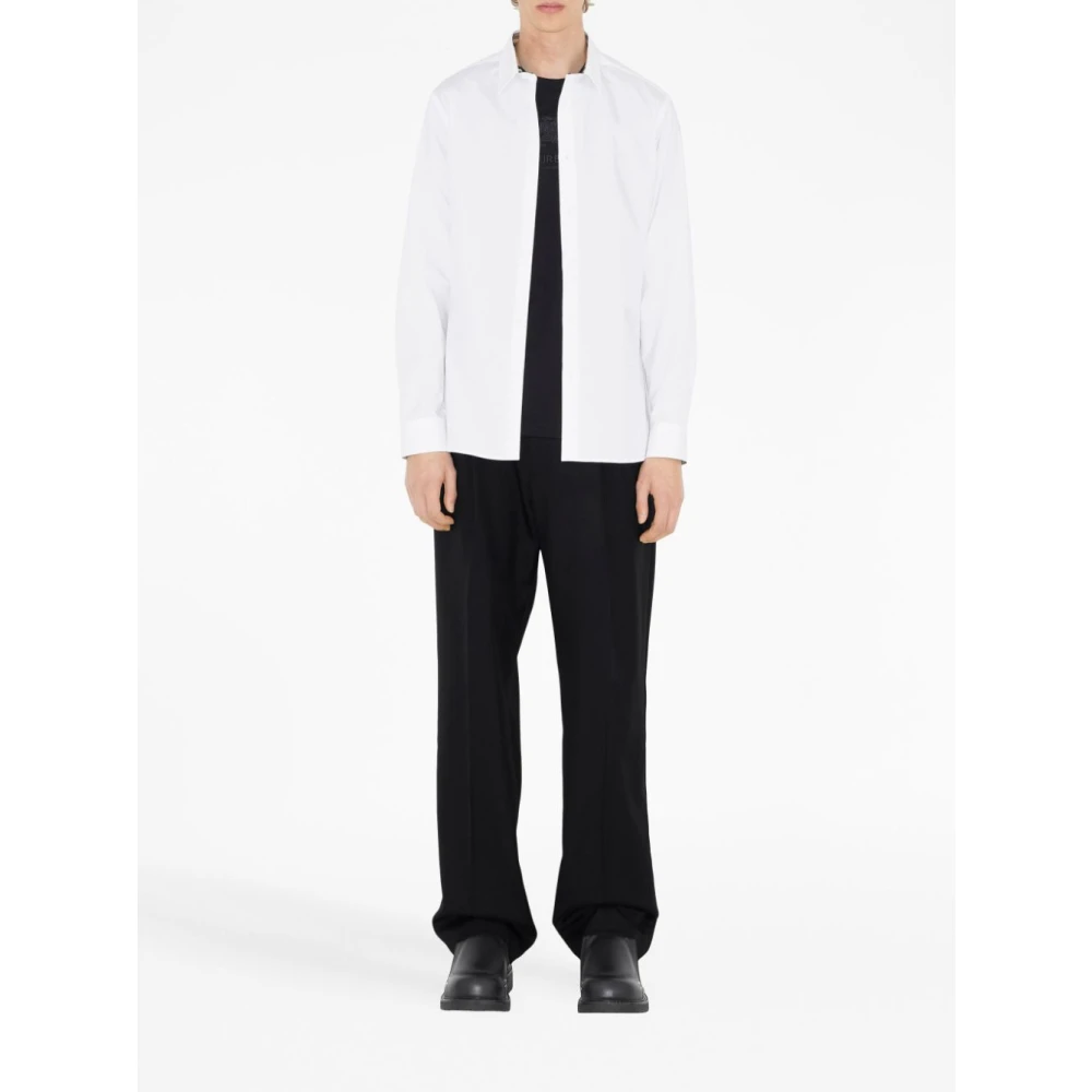 Burberry Stijlvol Overhemd White Heren