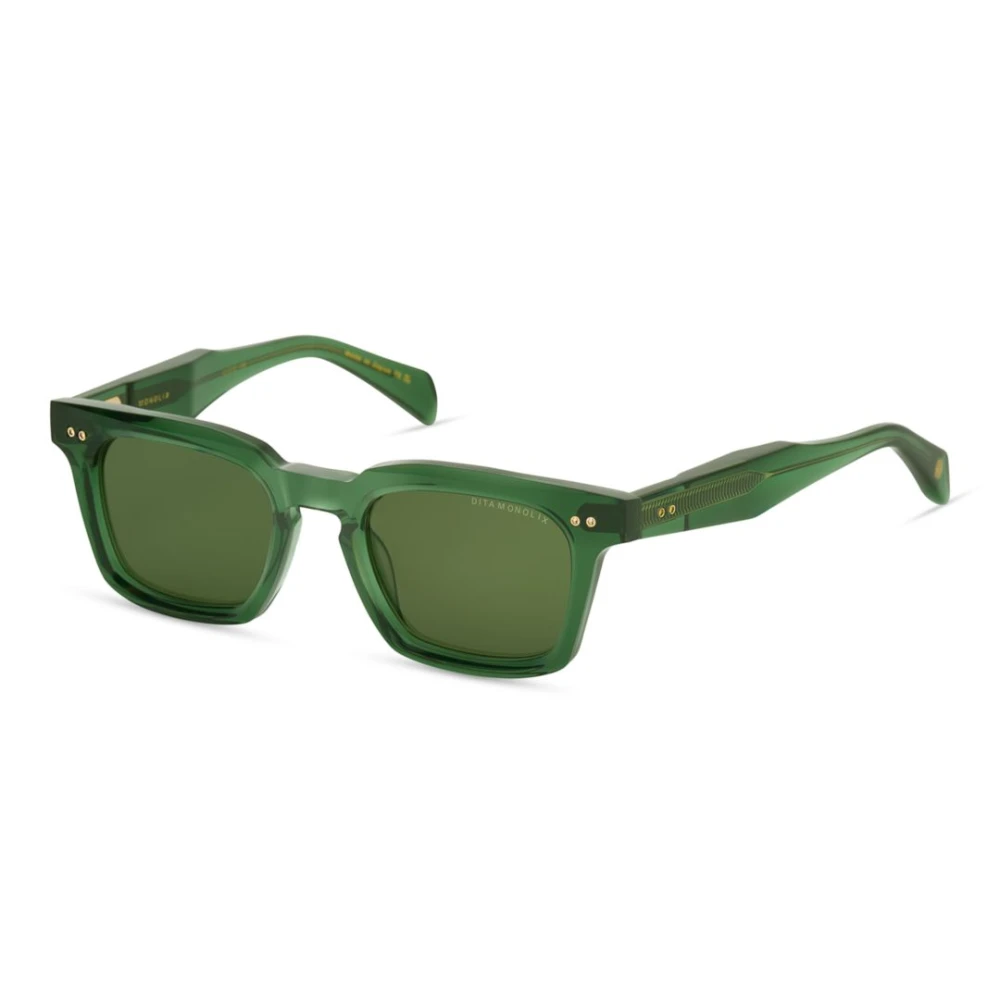 Dita Green Sunglasses, Unisex, 50 Mm, Monolix