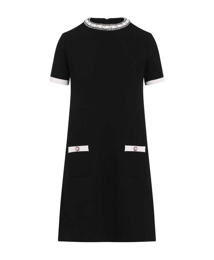 elegant-black-and-ivory-dress