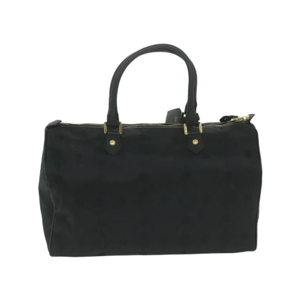 Versace Pre-owned Cotton handbags Black Dames
