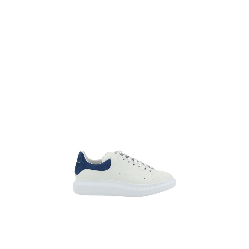 Alexander mcqueen Iconische Leren Sneakers met Plateauzool White Heren