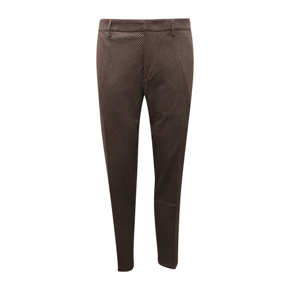 Dondup Men's Brown 1419Ar Pantalone Ral Trousers - Slim-Fit Trousers - W32 - Trousers