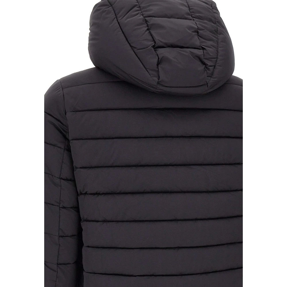 Save The Duck Zwarte Edel19sweet Gewatteerde Jas Black Dames