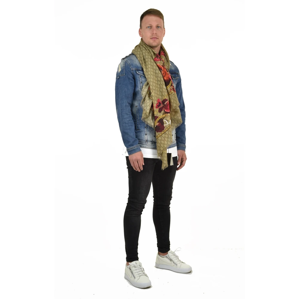 Gucci Wolken sjaal Beige Unisex